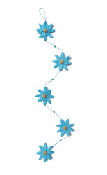 Süs Papatya Çiçeği 5 Li Set Mavi Pk:1 Kl:240 - Thumbnail