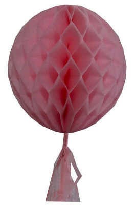 Süs Petek Modeli Püsküllü 25x85 Cm Pembe Pk:1-120