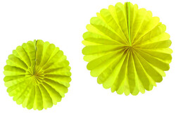 Süs Yelpaze Modeli 2 Li Sarı Pk 1 Set Kl:120 - Thumbnail