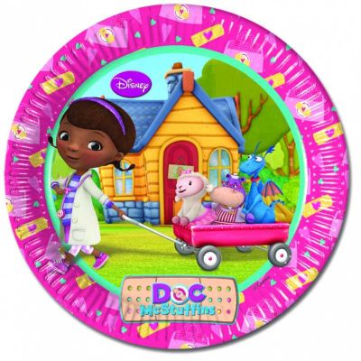 Doc Mcstuffins Tabak (23 cm) 8’li Paket